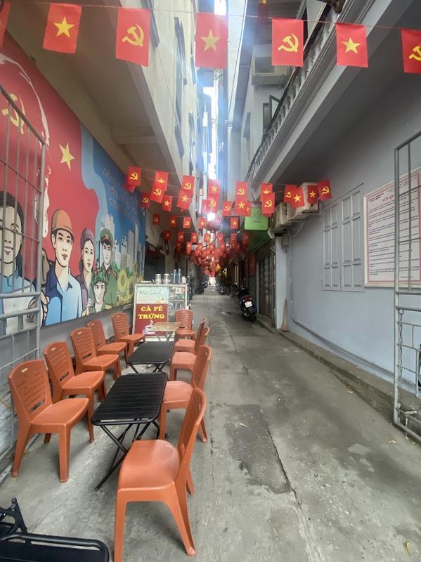 하노이 바딘광장 카페 하 린 사진