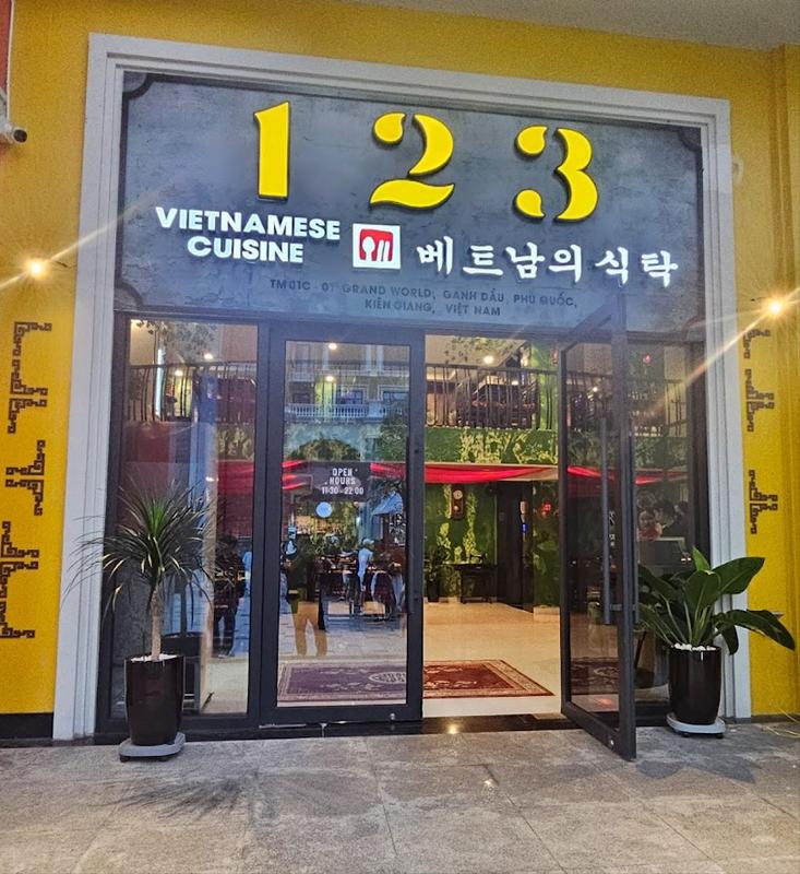 123레스토랑 베트남 가정식당, 푸꾸옥 여행 중 방문