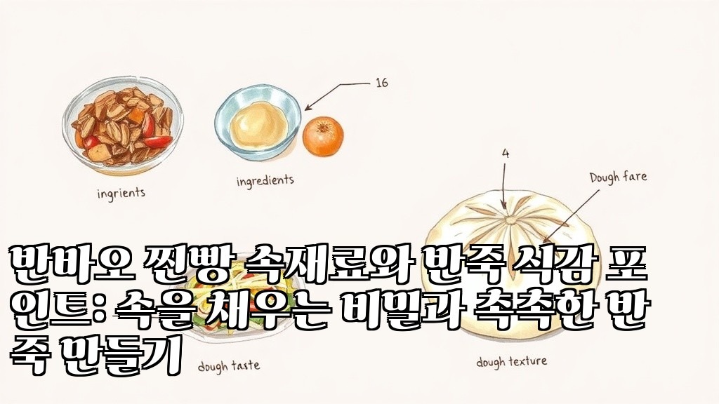 Banh Bao Stuffing Ingredients and Dough Texture Points