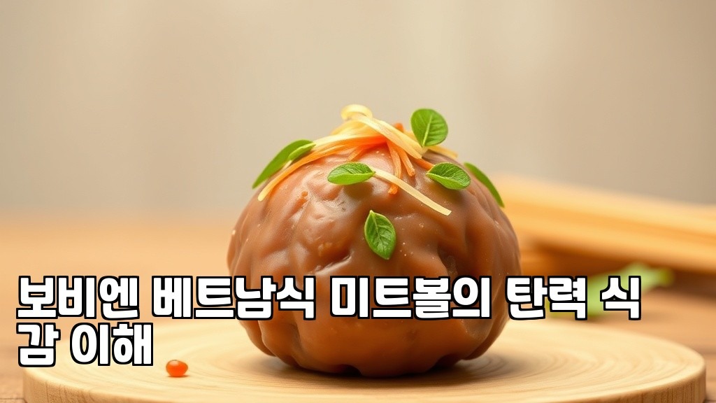 Bo Vien Vietnamese Meatball Elastic Texture Understanding Elasticity