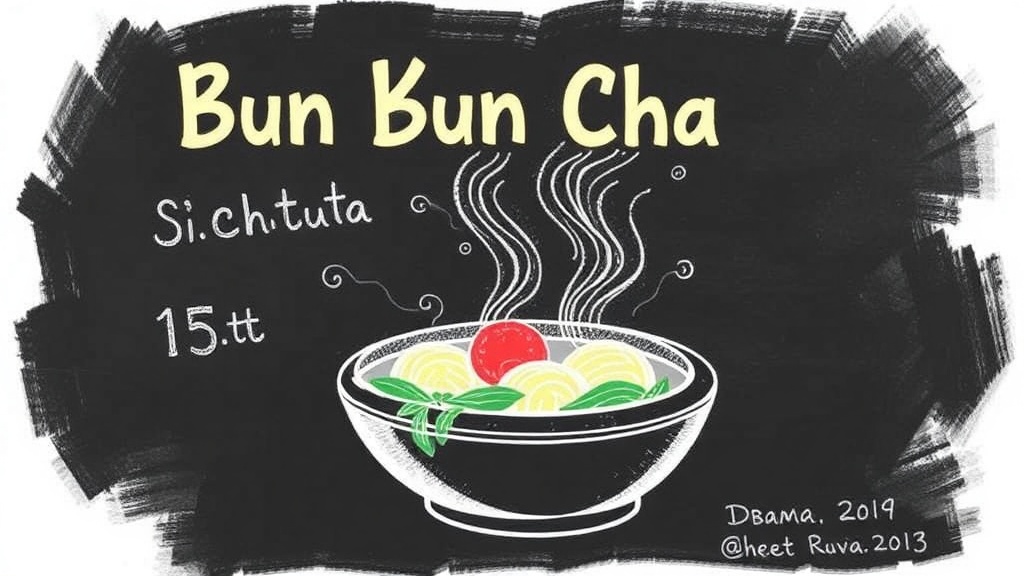 Bun Cha Loved by Obama — Summary and How to Eat Like in Vietnam