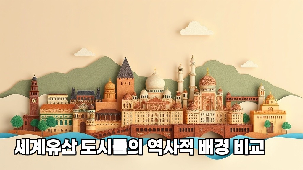 Comparative Historical Backgrounds of World Heritage Cities