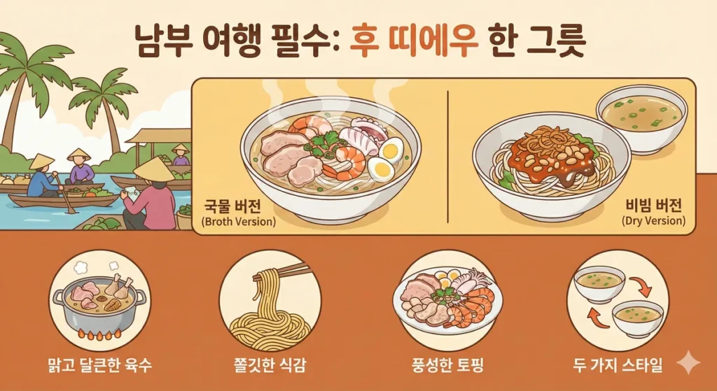 후 띠에우를 설명하는 이미지를 분해하여 설명