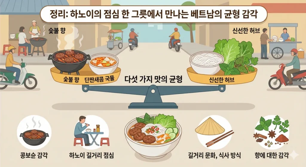 저울 위에서 분짜대료들이 균형을 잡고있는 이미지