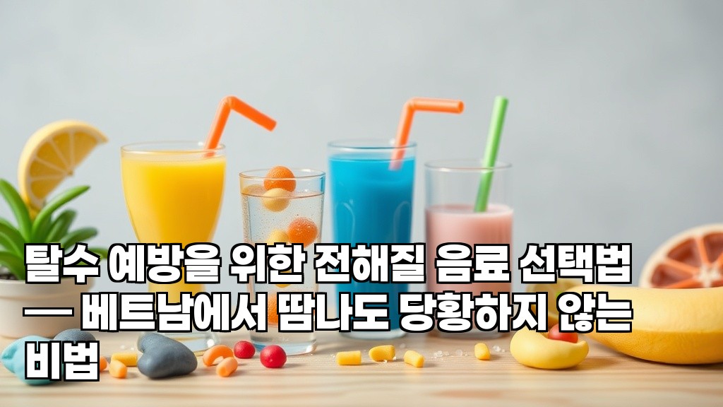 How to Choose Electrolyte Drinks to Prevent Dehydration