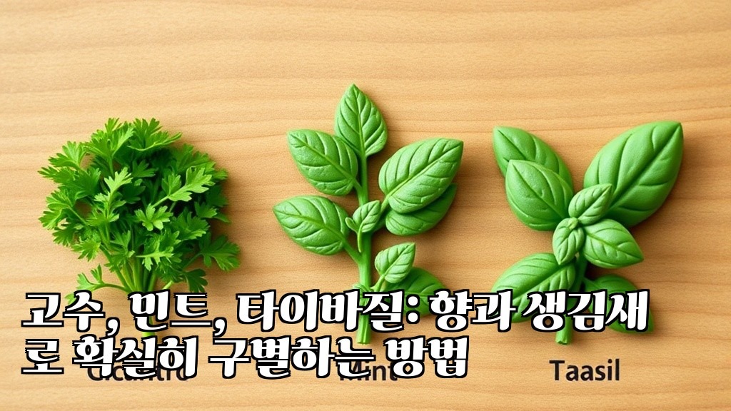 How to Distinguish Cilantro Mint and Thai Basil