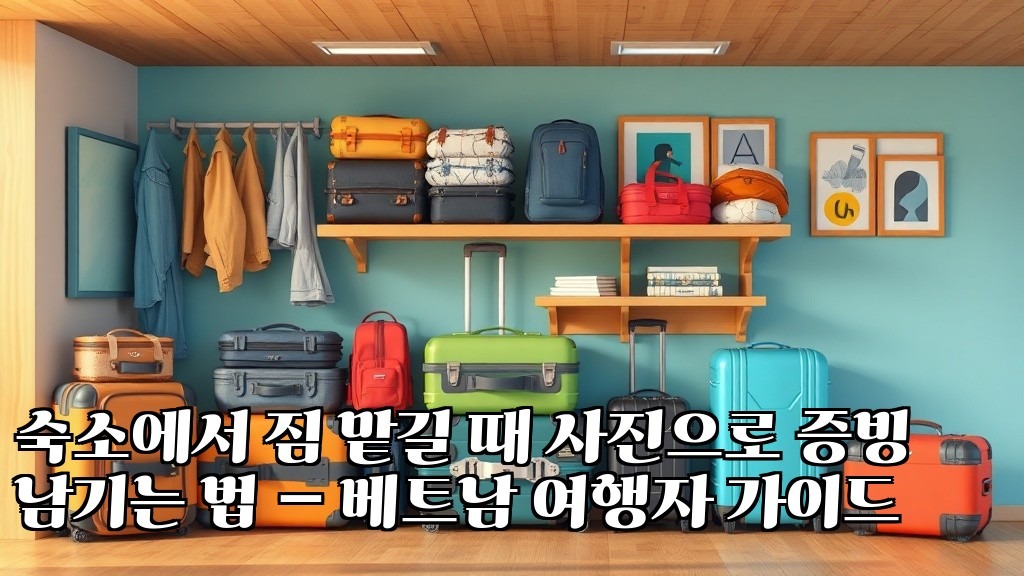 How to Document Luggage Storage at Accommodation with Photos