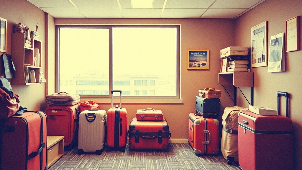 Key Summary of Documenting Luggage Storage at Accommodation with Photos