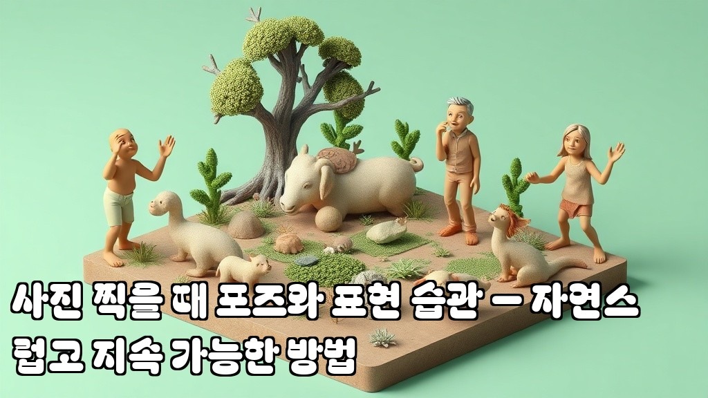 Natural Poses and Expressive Habits for Photography