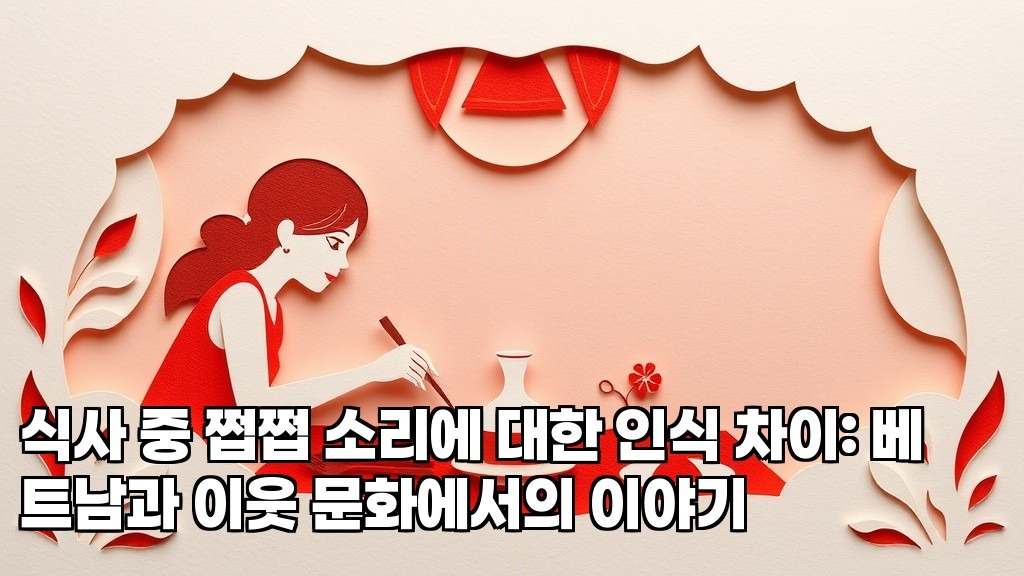 Perceptions of Lip-Smacking Sounds During Meals Stories from Vietnam and Neighboring Cultures