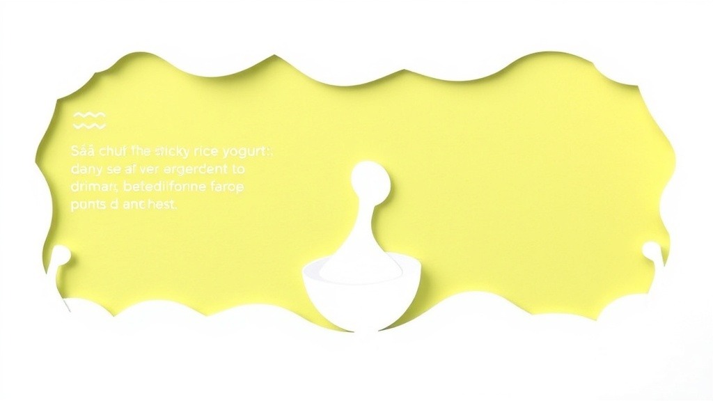 Sūa Chua Nẹp Cam Sticky Rice Yogurt: Flavor and Texture Points Summary