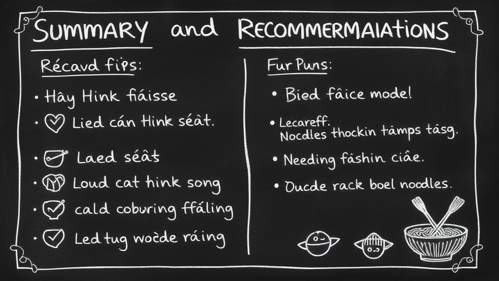 Summary and Recommendations for Mì Quảng Central-style Noodle Toppings