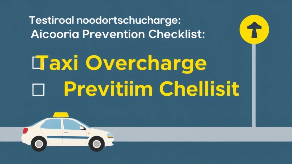 Taxi Overcharge Prevention Checklist — Summary and Conclusion