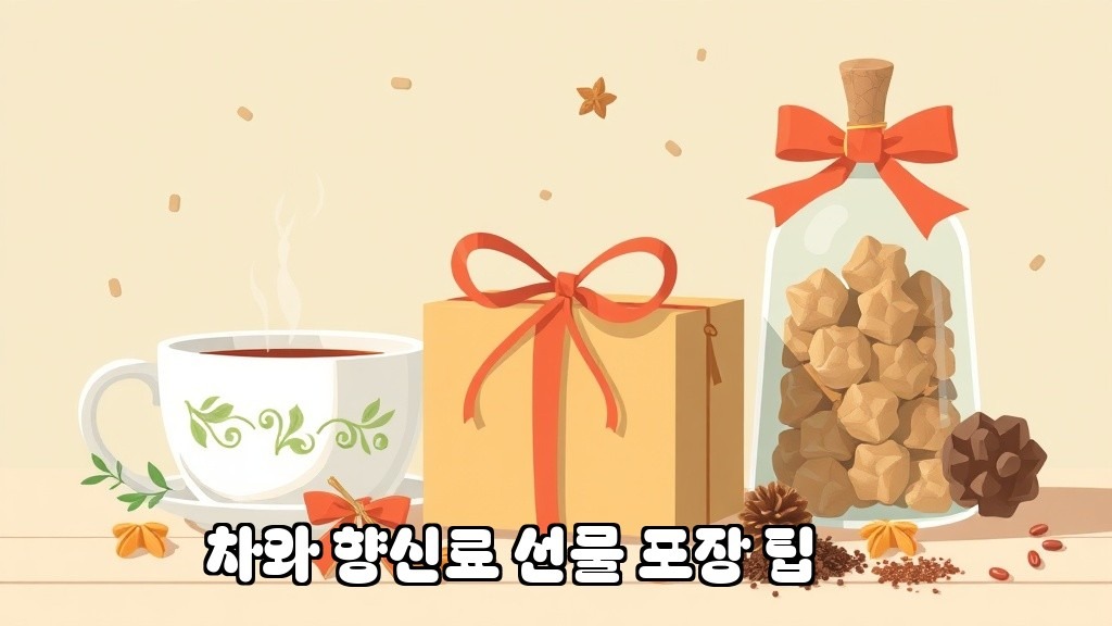 Tea and Spice Gift Wrapping Tips