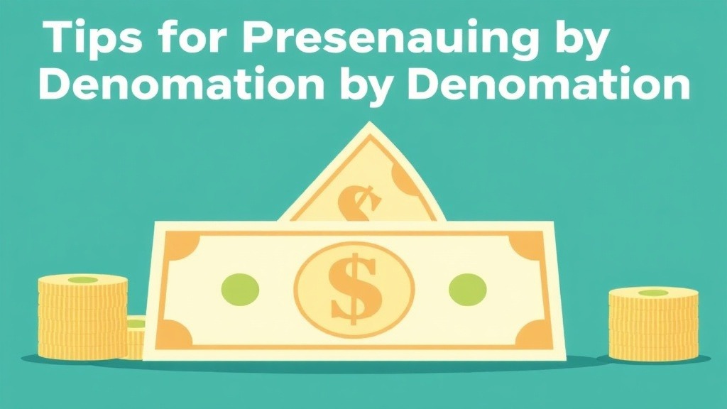 Tips for Preparing Cash by Denomination: Conclusion and Practical Checklist