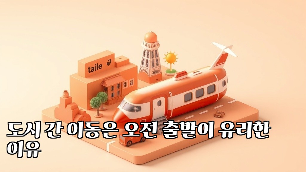 Why Departing in the Morning Is Better for Intercity Travel