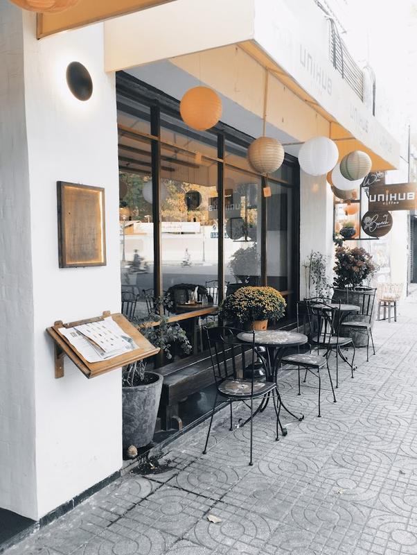 호치민 타오단공원 유니허브 커피 사진